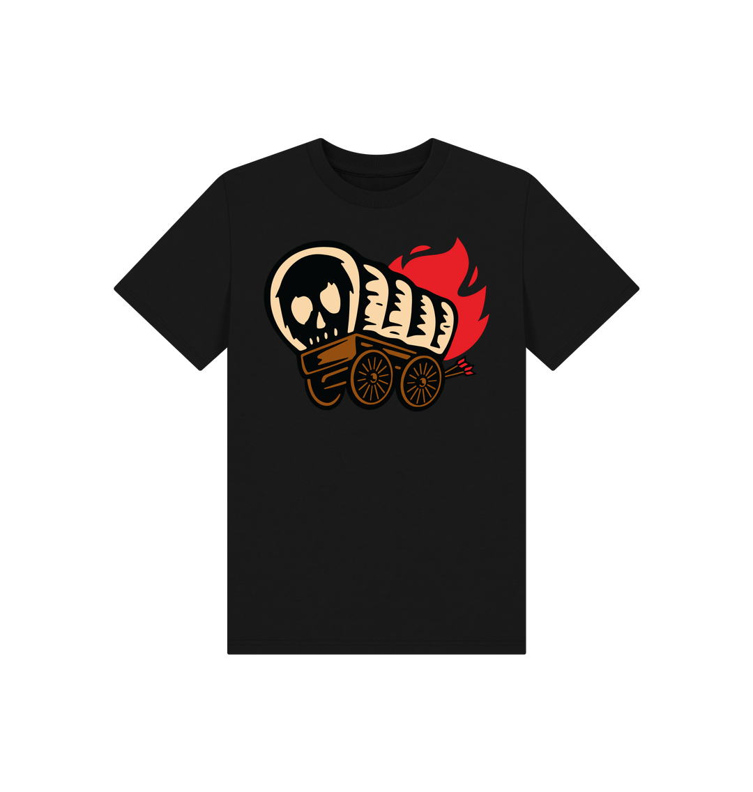 Black DP - Kids Burning Wagon T