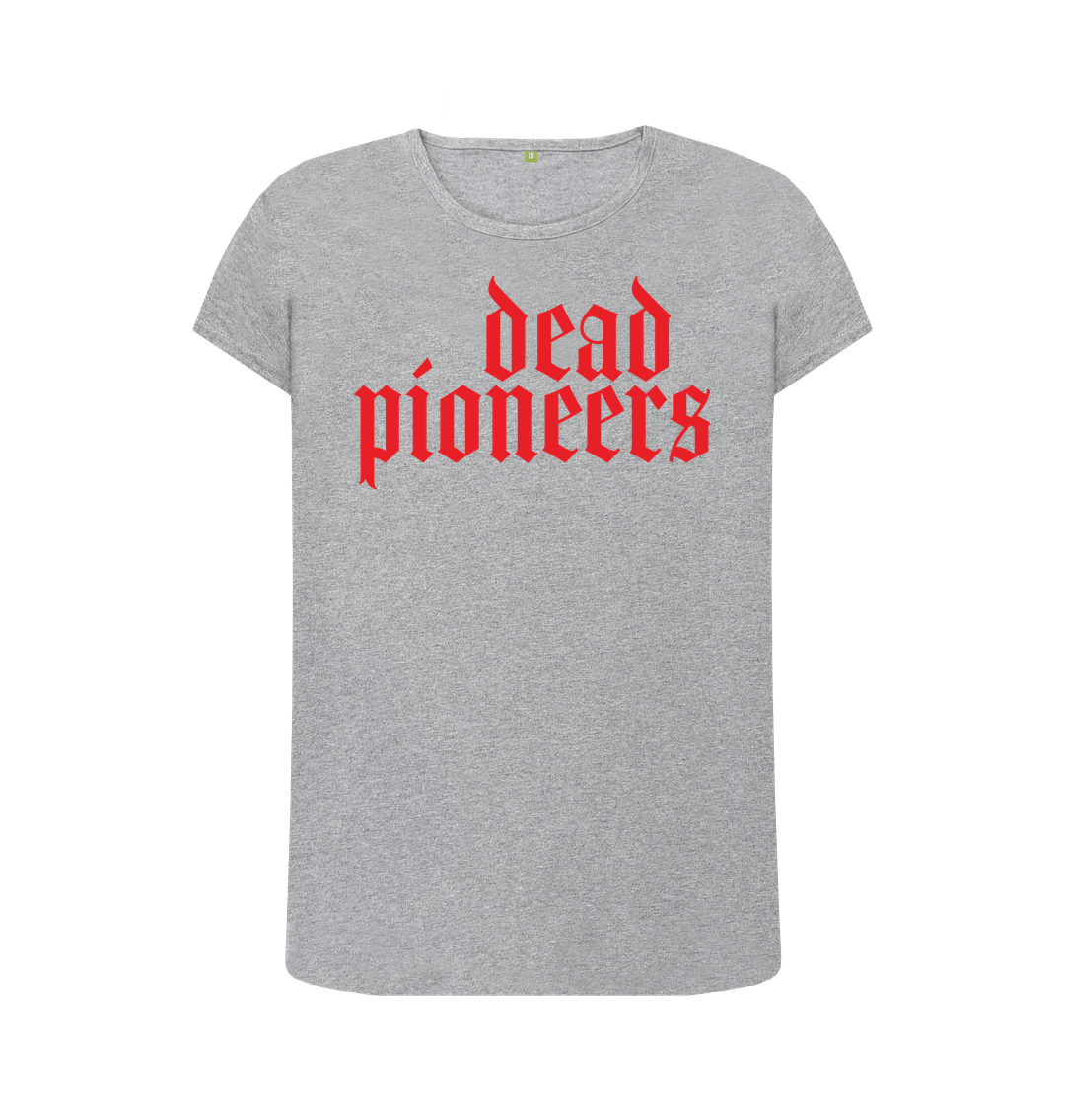 Athletic Grey DP - Classic Typeface T - Red - Women's Cut