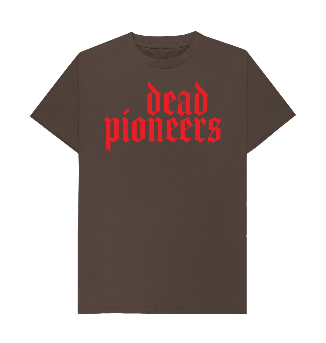 Chocolate Dead Pioneers Classic Typeface T - Red