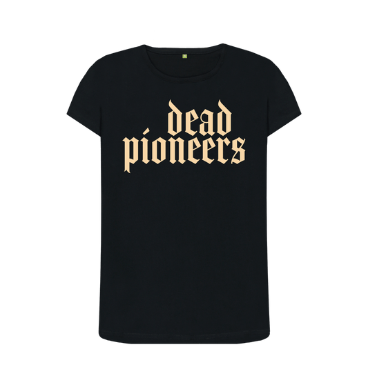 Black DP Classic Typeface T - Beige - Women's Cut