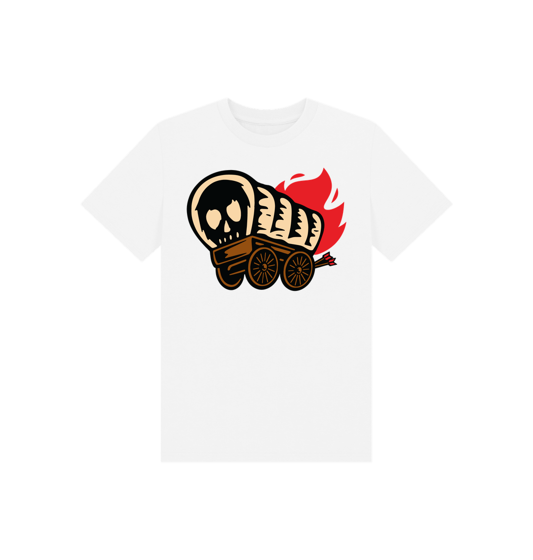 White DP - Kids Burning Wagon T