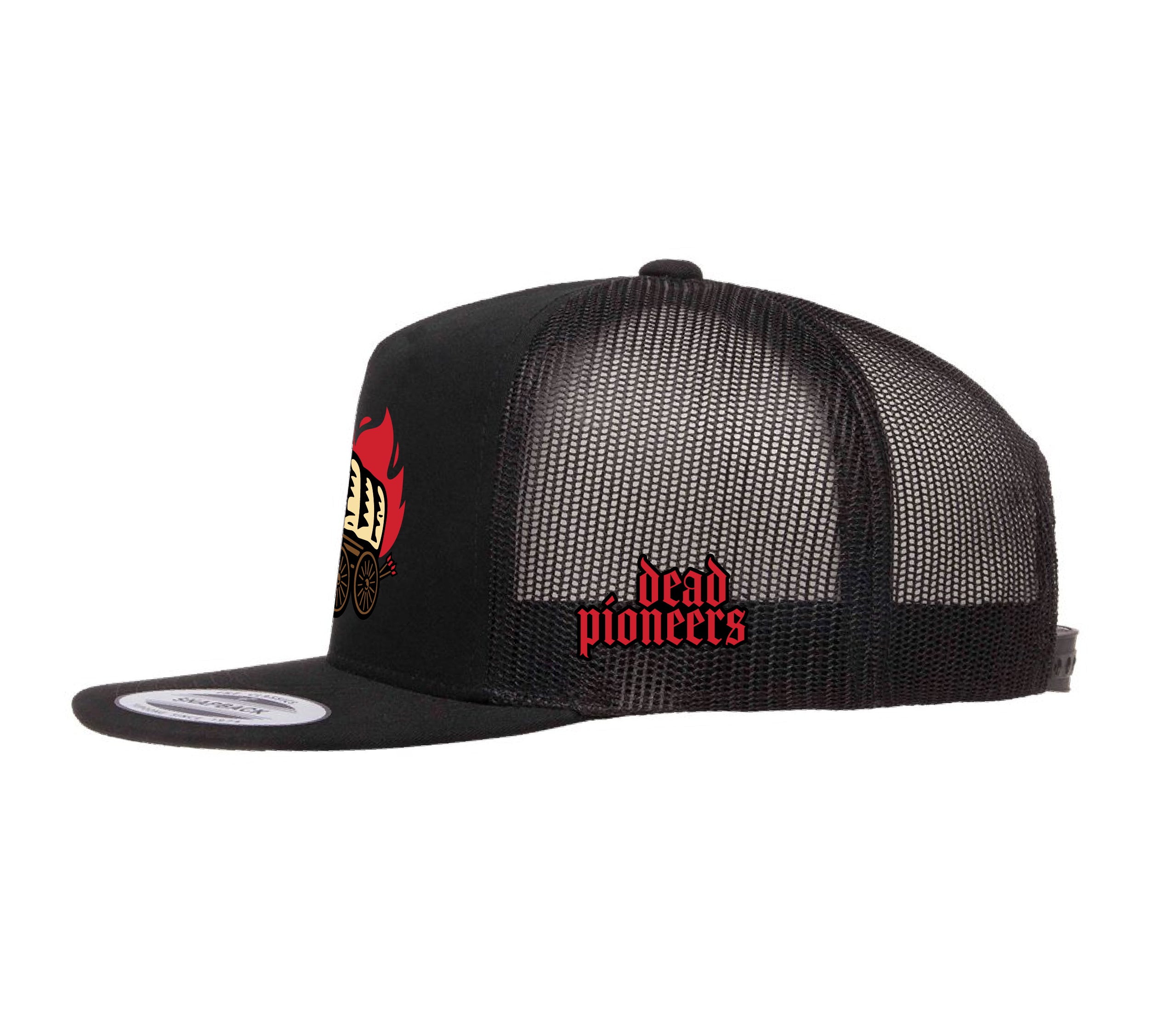Burning Wagon Trucker Hat