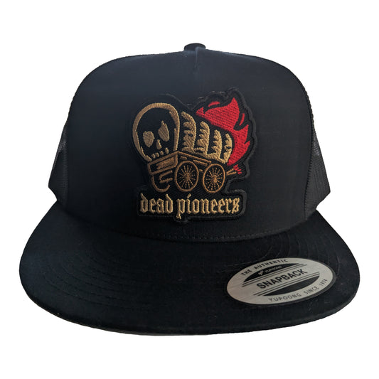 Burning Wagon Trucker Hat