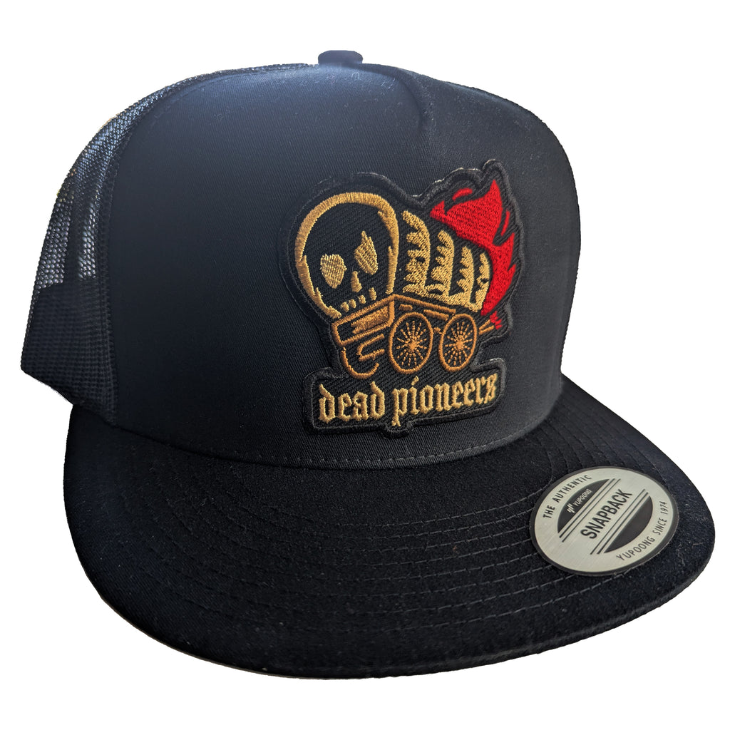 Burning Wagon Trucker Hat