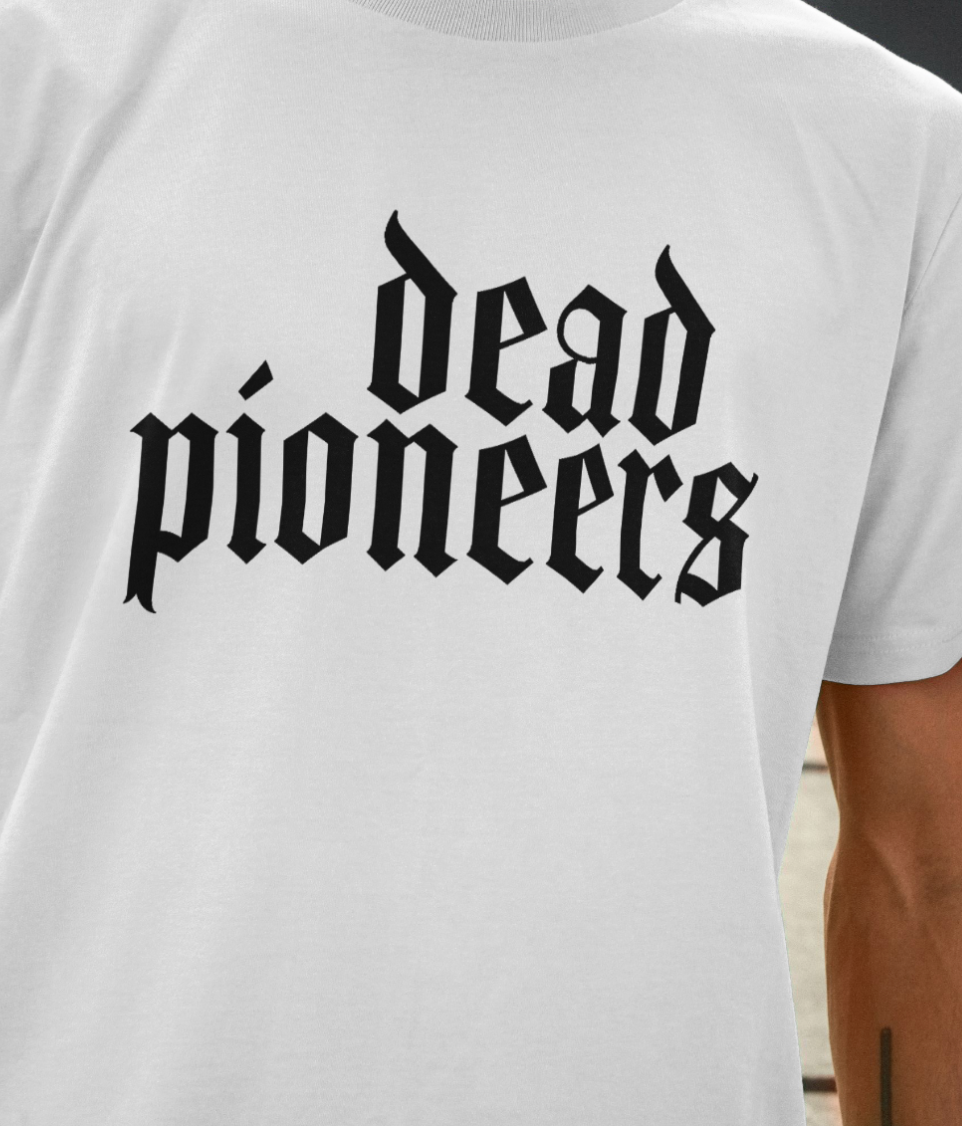 Dead Pioneers Black and White T