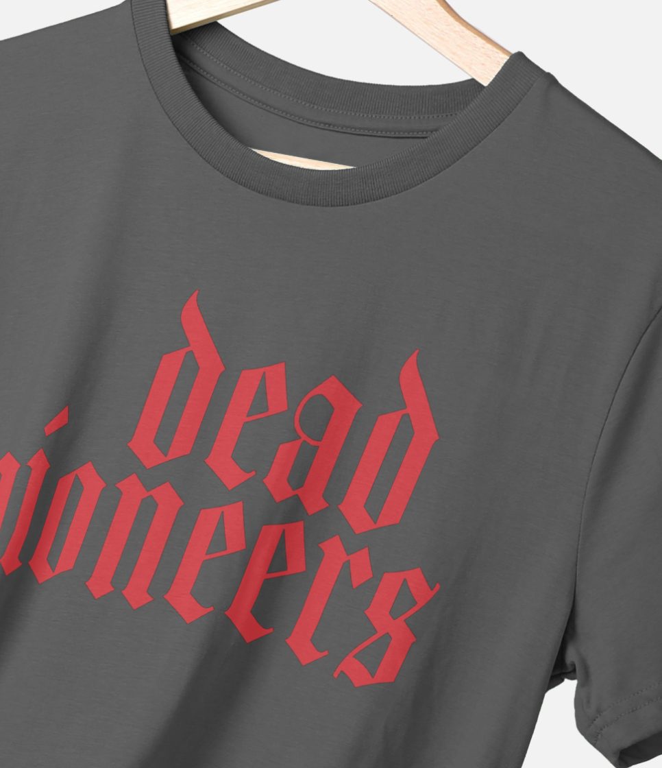 Dead Pioneers Classic Typeface T - Red