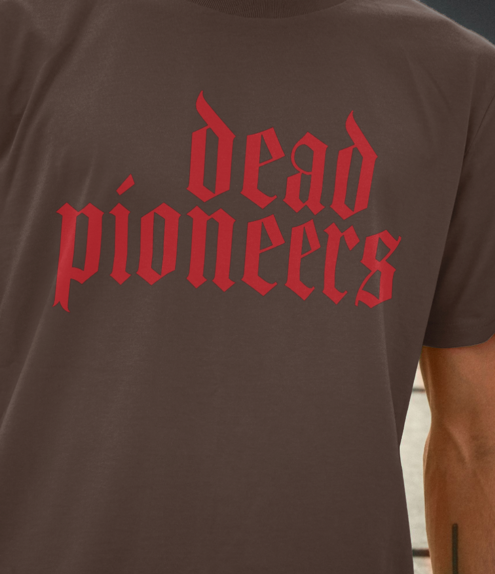 Dead Pioneers Classic Typeface T - Red