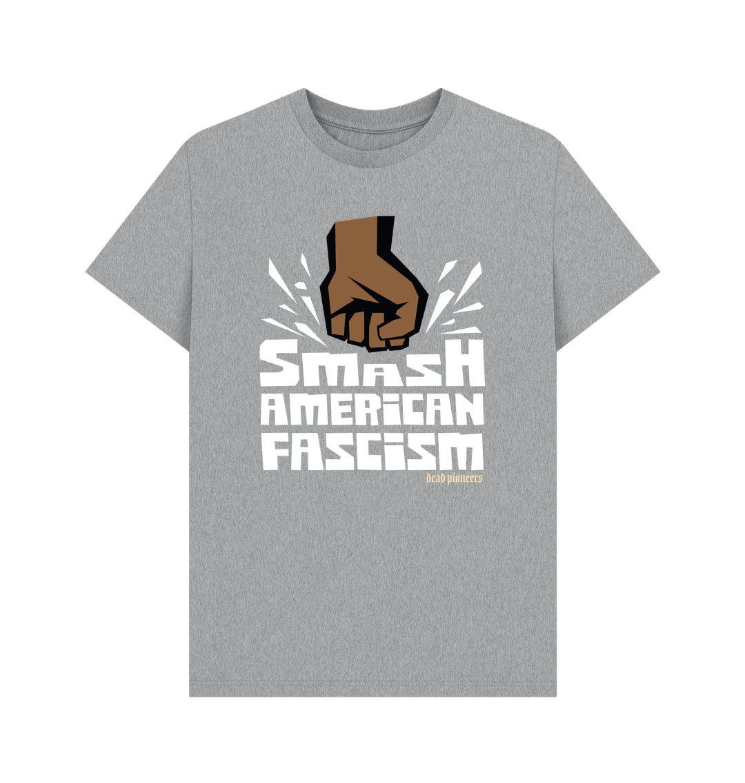 Athletic Grey Smash American Fascism - T